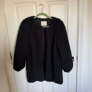 Wilfred Black Teddy Jacket